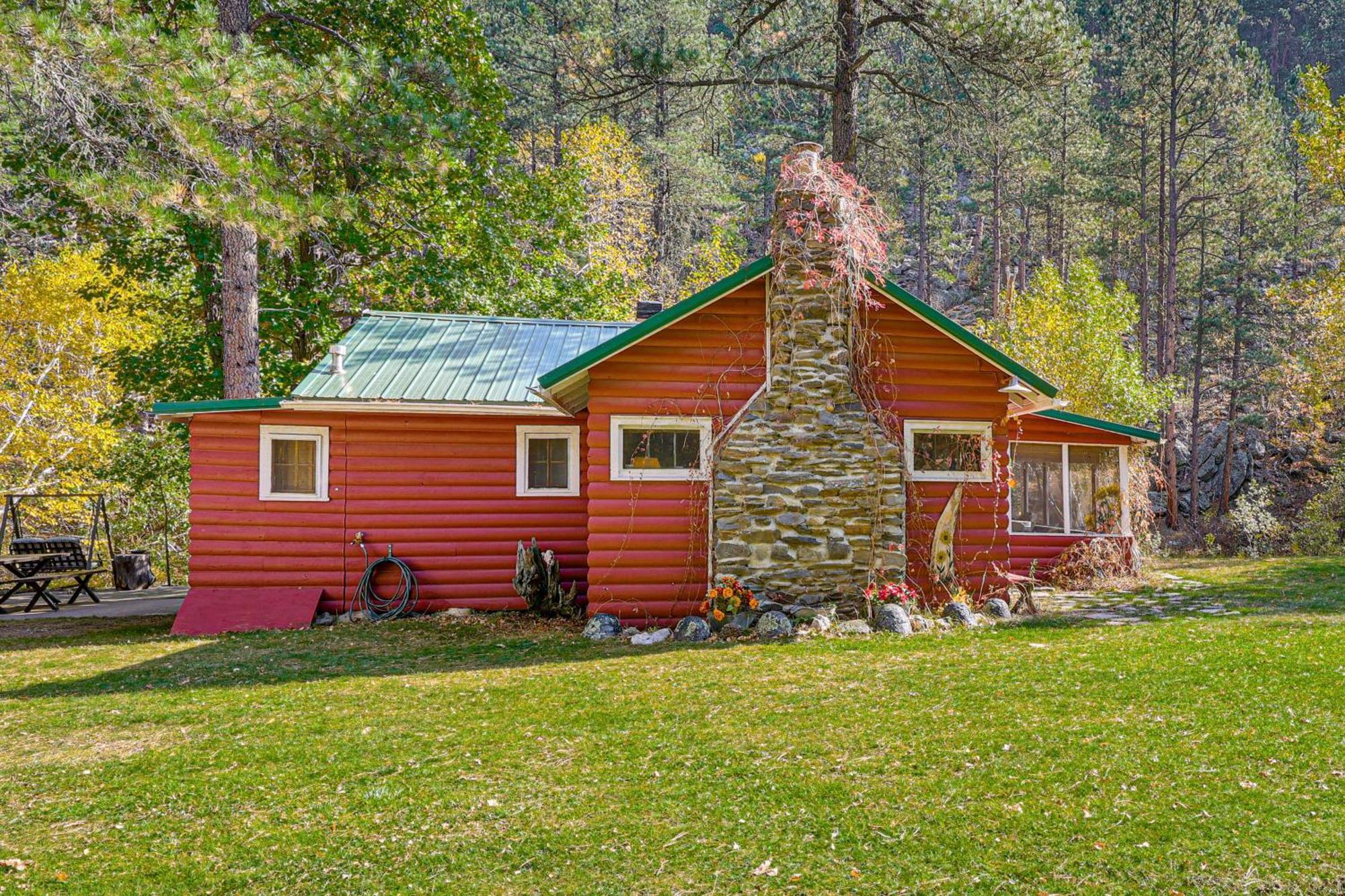 Historic Keystone Cabin Near Mount Rushmore! Екстер'єр фото