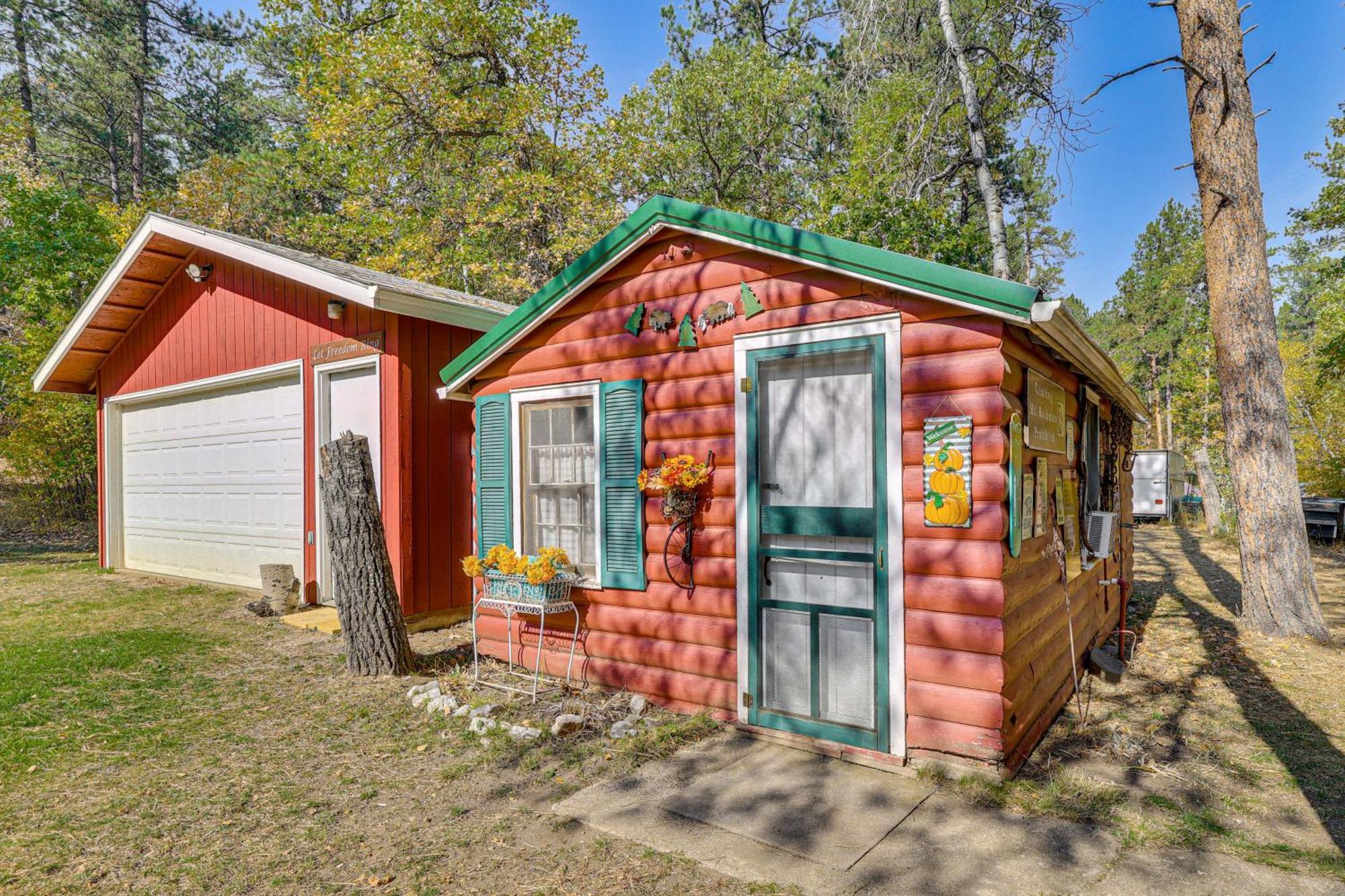 Historic Keystone Cabin Near Mount Rushmore! Екстер'єр фото