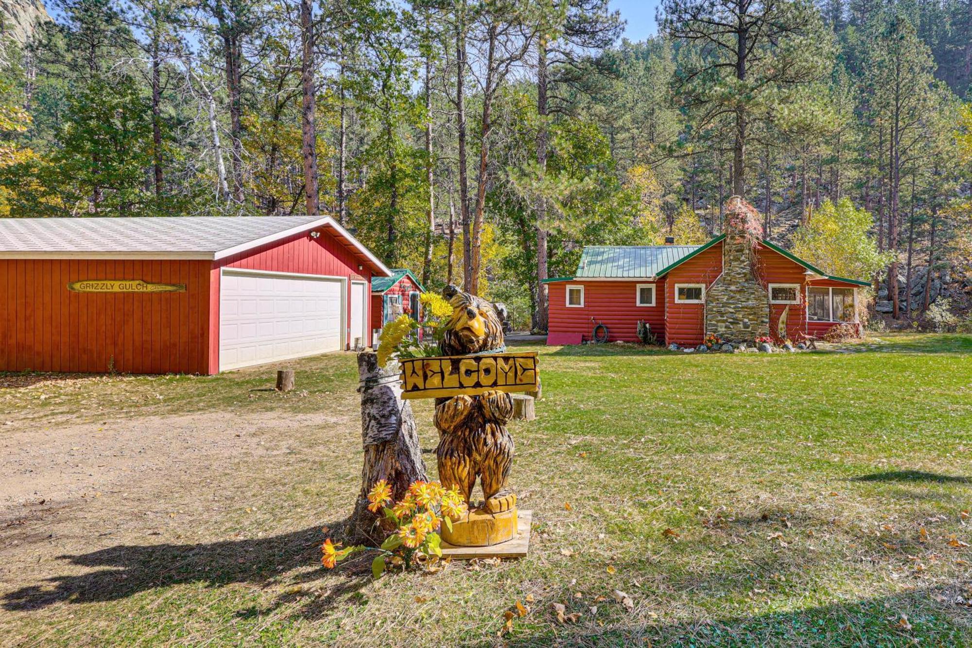 Historic Keystone Cabin Near Mount Rushmore! Екстер'єр фото