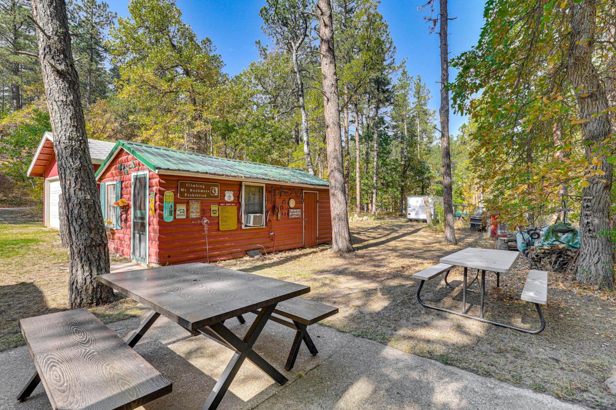 Historic Keystone Cabin Near Mount Rushmore! Екстер'єр фото