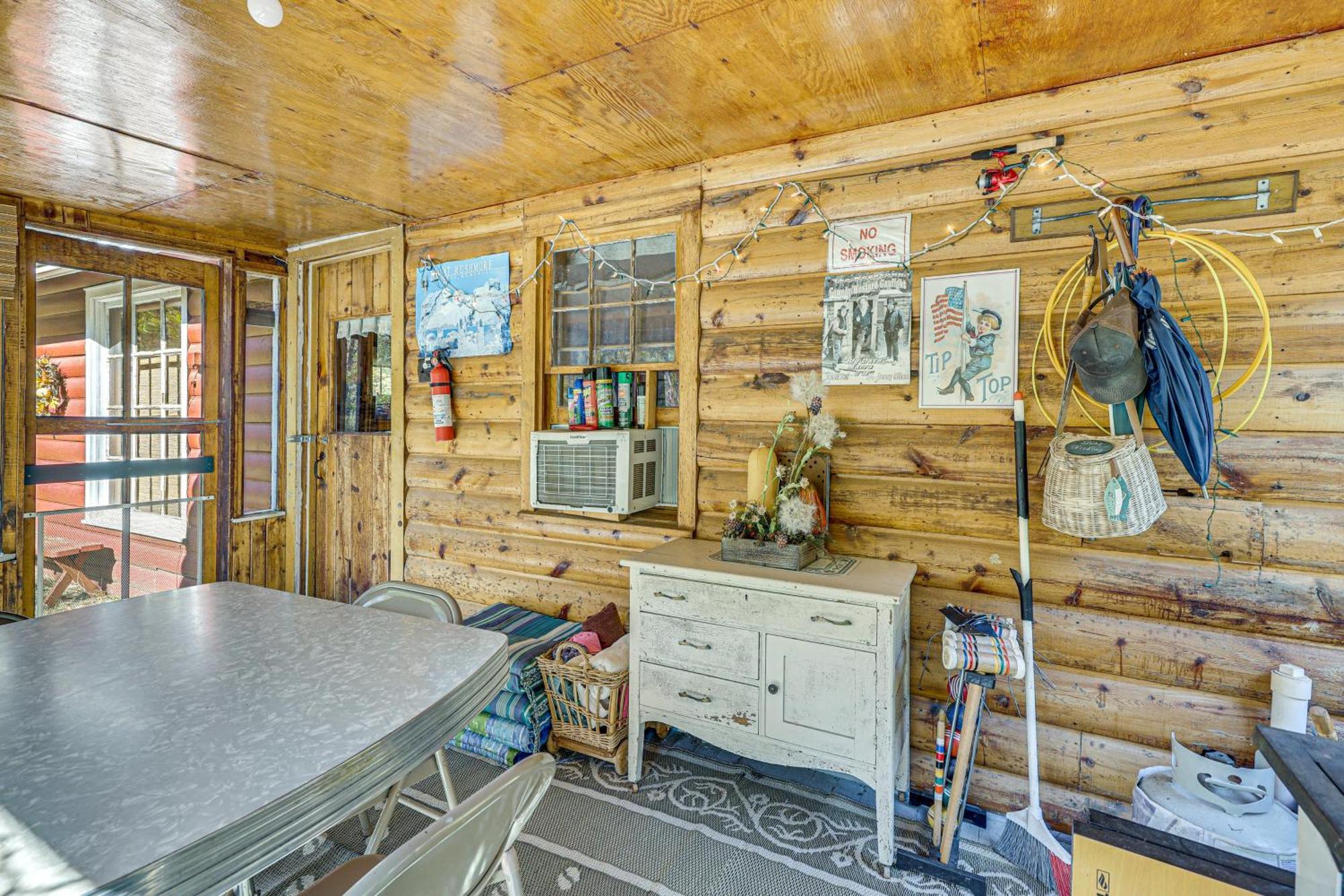 Historic Keystone Cabin Near Mount Rushmore! Екстер'єр фото